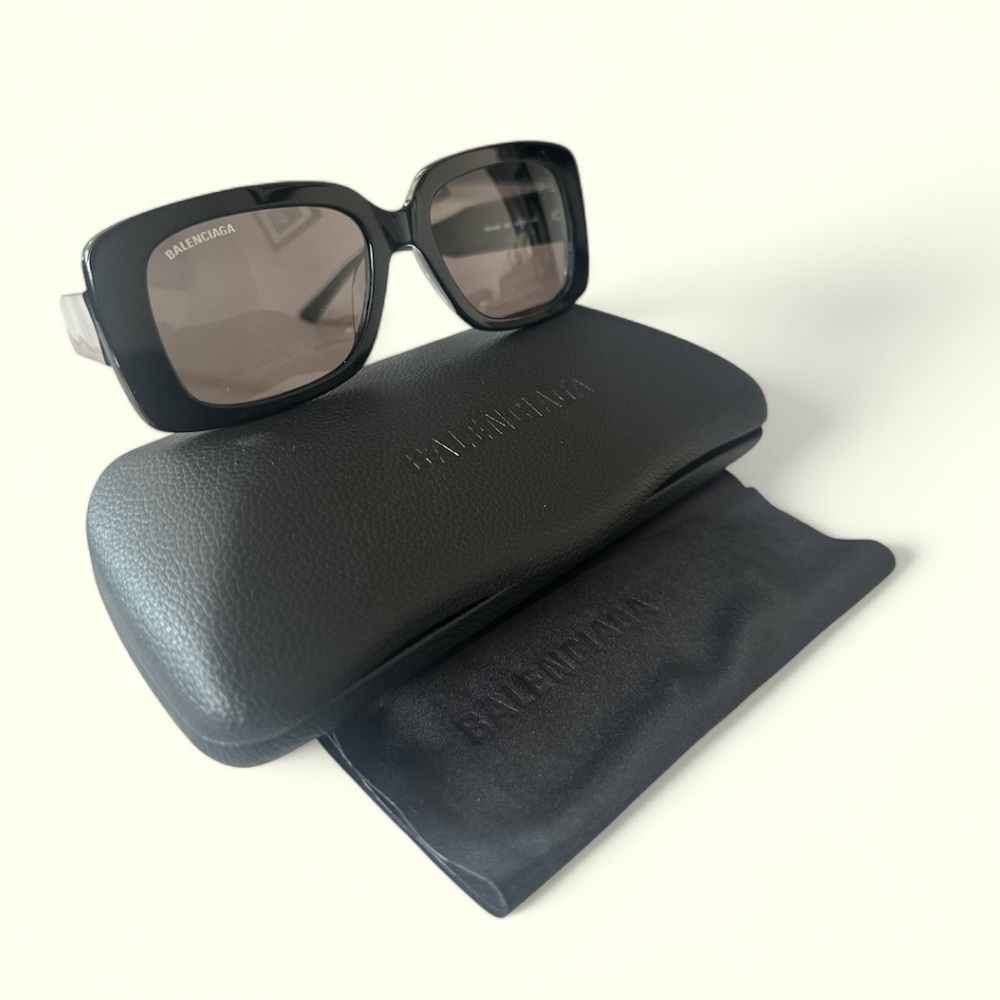 Balenciaga Black Sunglasses